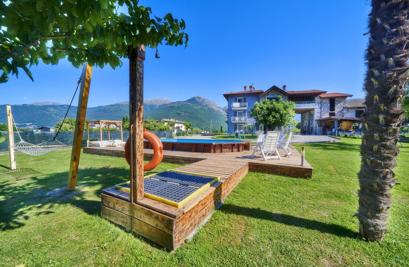 Bed and Breakfast Casa Rosso Blu Сорико Экстерьер фото