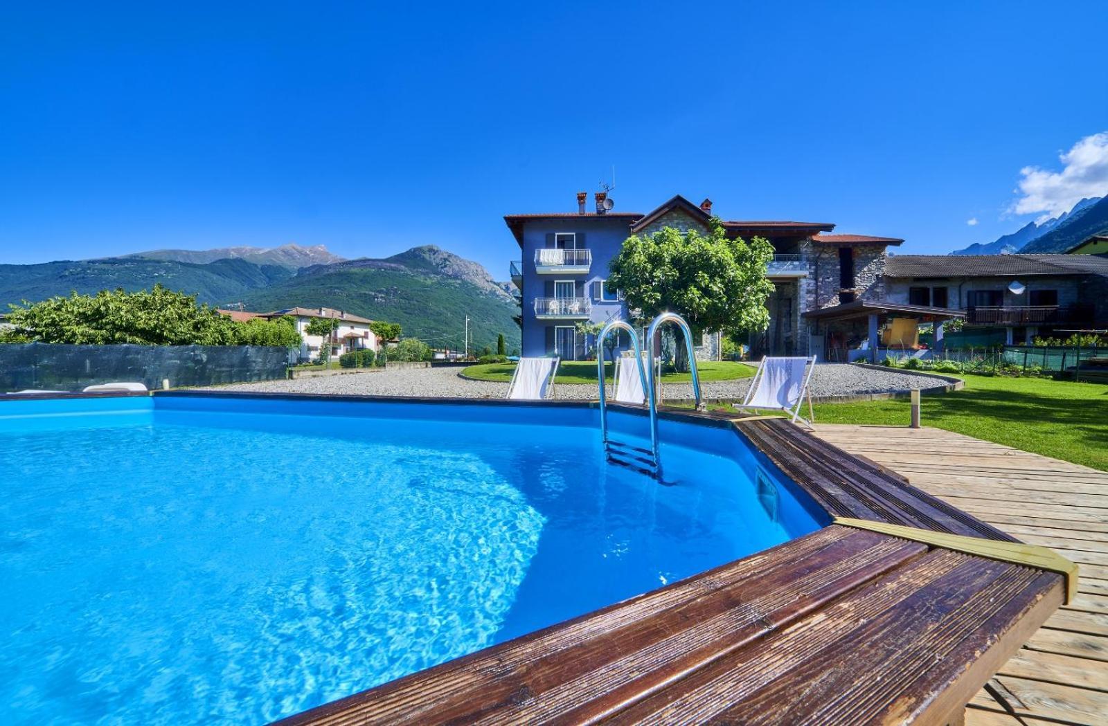 Bed and Breakfast Casa Rosso Blu Сорико Экстерьер фото
